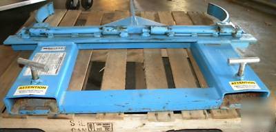 Drum lift handling attachment, hercules ind. used