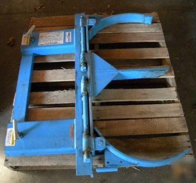 Drum lift handling attachment, hercules ind. used