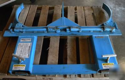 Drum lift handling attachment, hercules ind. used