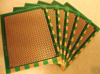 Electronic project circuit board 500PAD per HOLE61X73MM
