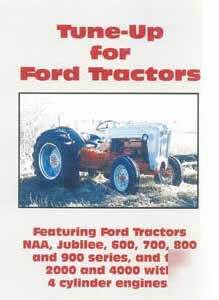 Ford naa jubilee 600 700 800 900 2&4KTRACTOR tuneup vhs