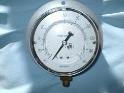 Honeywell pressure gauge, 3 3/4