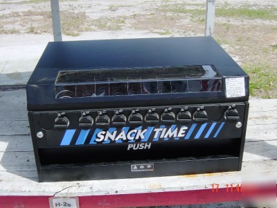 New 7 mechanical table top snack merchandisers