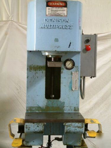 Nice denison 6 ton hydraulic c frame press