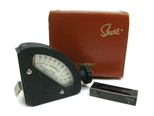 Shore type d portable durometer + case