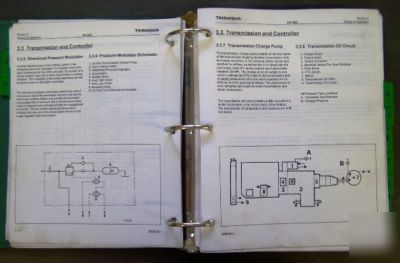 Timberjack 560/660 skidders ops/service/parts manuals