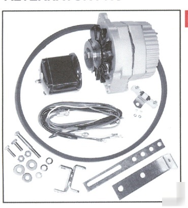 12 volt alternator conversion kit ford 9N,2N,8N,