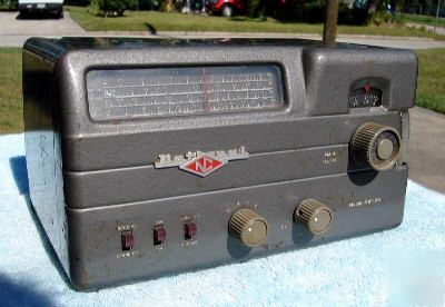 1949 national sw-54 miniature metal shortwave radio