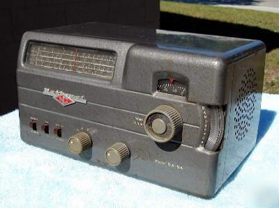 1949 national sw-54 miniature metal shortwave radio
