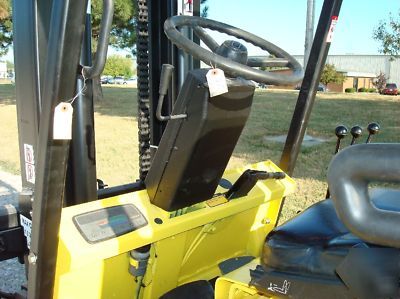 2002 hyster E100XL3 10,000 lb electric forklift 10000 