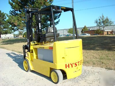 2002 hyster E100XL3 10,000 lb electric forklift 10000 