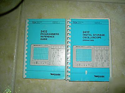 2432 digital storage osciloscope operator manuals
