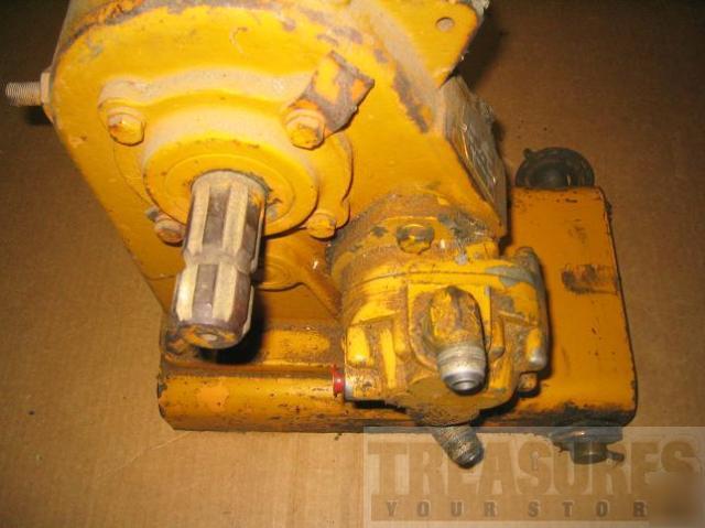 Case 360 trencher boring unit attatchment