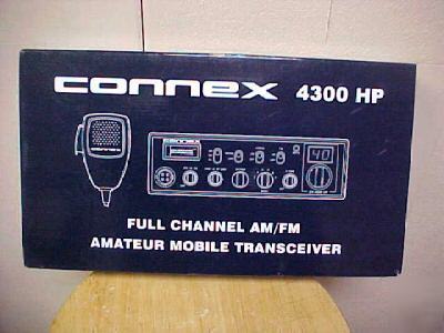 Cb radio, connex 4300 hp, amateur mobile transceiver