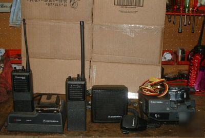 Ham MT1000 package vhf & uhf radios and convertacom