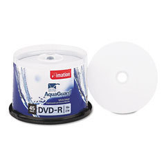 Imation inkjet printable dvd-r discs 4.7GB 16X qty 45