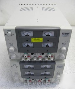 Lot of 2 topward 6302A analog dc power source repair