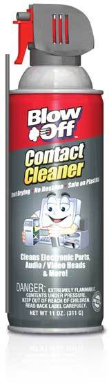Max blow offâ„¢ contact cleaner - 4 oz. can / case of 12