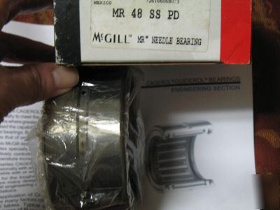 Mcgill cageroll needle bearing, # mr 48 ss double seal