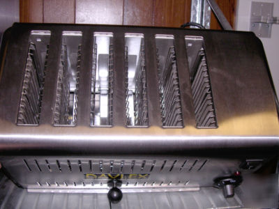 New 6 six slot toaster commercial 2.5 kw 6 slice toast