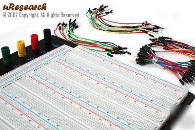 New solderless breadboard 2860 pts prototype free wires
