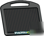 Patriot solar fence charger with 4.2W solar panel