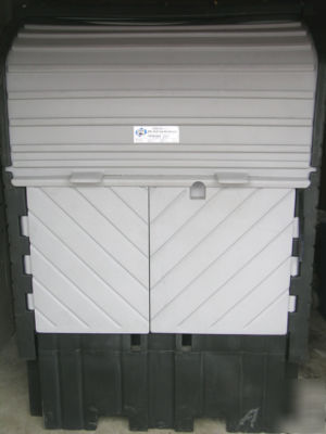 Pig ibc roll top 360 gal spill containment shed PAK902
