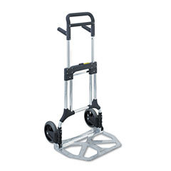 Safco stowaway heavyduty folding aluminum hand truck