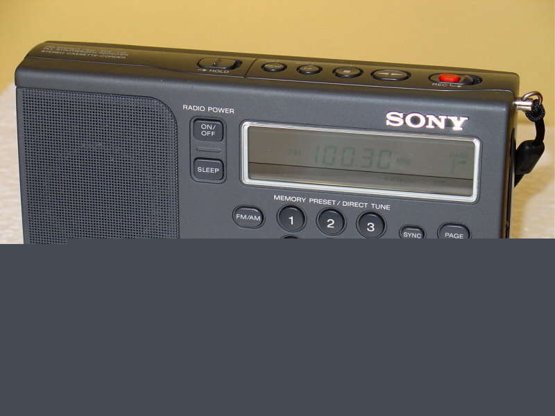 Sony icf-SW1000T world communications radio receiver