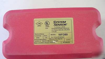 System sensor WFD80 waterflow detector 8