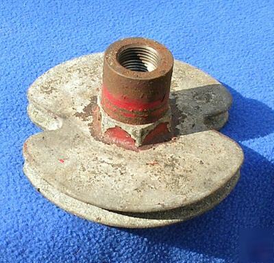 Vintage rope starter sheave for aen wisconsin engine 