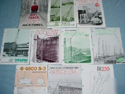 10 manitowoc engineering crane information brochures