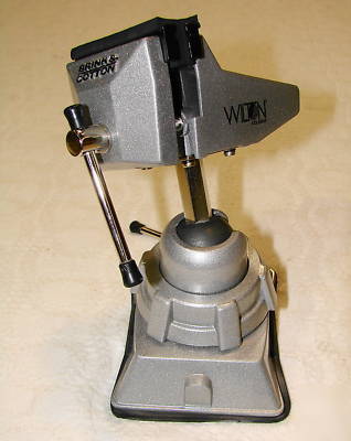 2 vacuum base vises 2-3/4â€ wilton brink cotton & 1-1/2