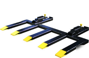 72 inch clamp on debris fork for skid steer or tractor