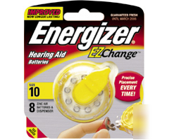 Energizer ac-10EZ8 ez change hearing aid batteries