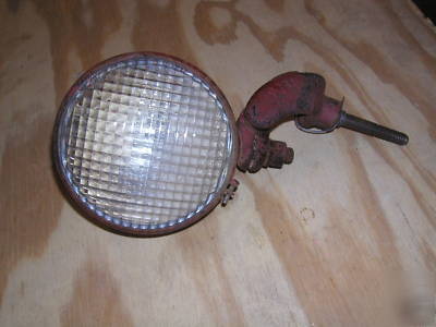 Farmall h hv sh m mv sm tractor rear light & bracket & 