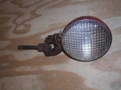 Farmall h hv sh m mv sm tractor rear light & bracket & 