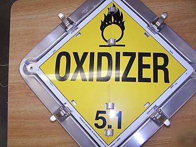 Hazmat placard signs 12-in-1,semi-truck,welding,vehicle