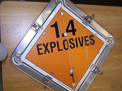 Hazmat placard signs 12-in-1,semi-truck,welding,vehicle