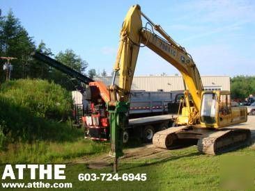 John deere 790 lc excavator rockram hammer breaker jd