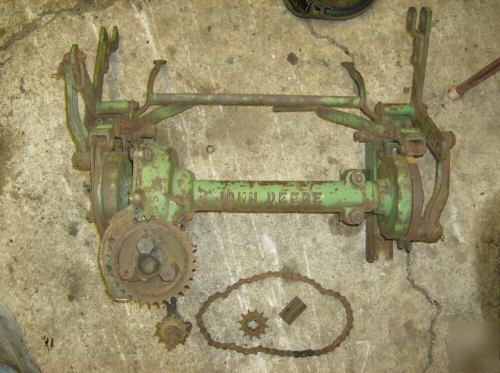 John deere jd a b cultivator implement lift hard 2 find