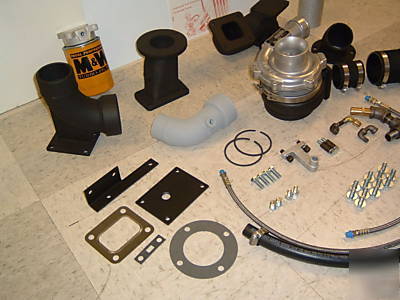 M&w turbo kit ih farmall 706 756 826 german diesel