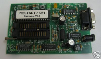 Microchip picstart 16B1 eeprom programmer