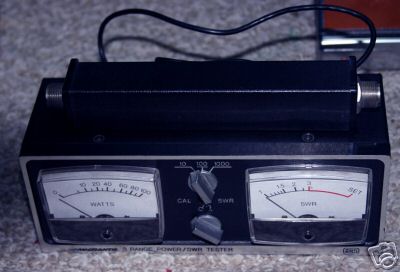 Micronta 3 range power / swr tester 10 / 100 / 1000