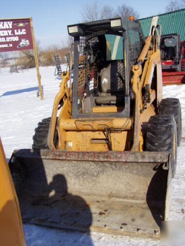 New 2002 case 90XT/high flow/2 speed/ tires/low hours 