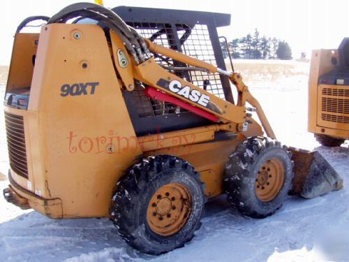 New 2002 case 90XT/high flow/2 speed/ tires/low hours 