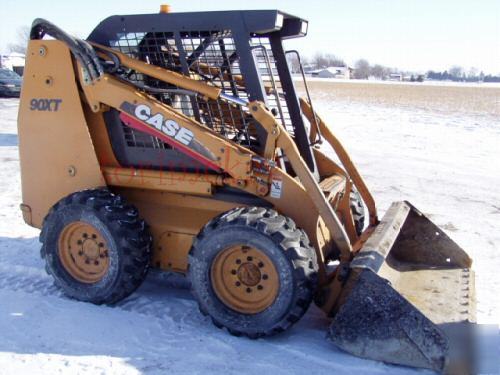 New 2002 case 90XT/high flow/2 speed/ tires/low hours 