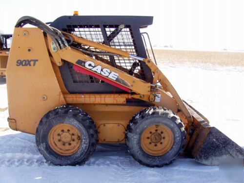 New 2002 case 90XT/high flow/2 speed/ tires/low hours 