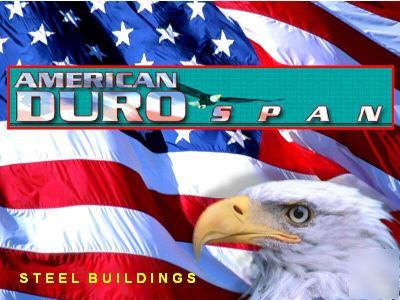 New amerduro steel building P30X30'X15' metal buildings