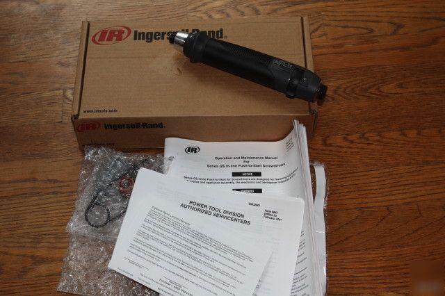 New ingersoll rand fastening QS1P10S1D air screwdriver